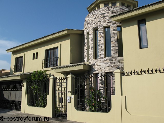 дизайн фасада дома