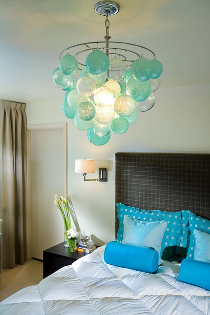 Дизайн спальни с воздушными шарами